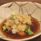 季節の一皿 はす蒸し